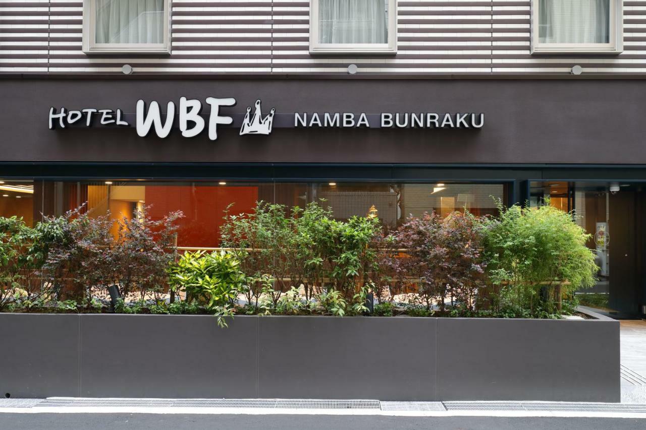 Hotel WBF Namba BUNRAKU Ōsaka Exterior foto